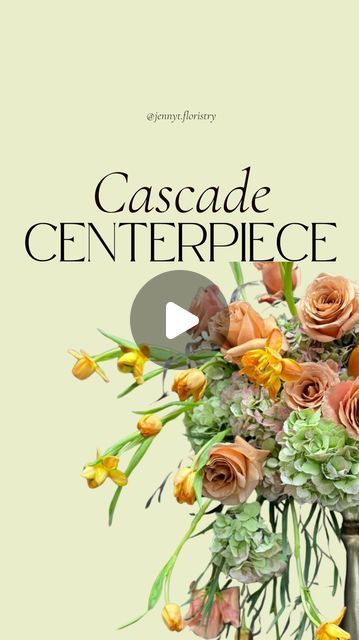 Jenny Thomasson | Contemporary Floral Art on Instagram: "A FRESH 🌷 take on a cascade centerpiece for weddings & event floristry ✨  🫶🏻 Tag your favorite event & wedding florist in the comments! 😉😘   Featuring ⬇️  Reflexed tulips  Fresh fruit 🍊  Yummy & luxurious color palette   What questions do you have about this new take on a tall centerpiece? I’ll be answering them in the comments!   & taking content requests as well! What do YOU want to learn, flower friends?! Let’s bloom together!   #createunapologetically   #centerpiece #weddingcenterpieces #weddingflorals #weddingflorist #eventflorist #dallasflorist #weddingfloraldesign #floralmechanics #floraldesign #floraldesignclass" Floral Mechanics Flower Tutorial, Tall Floral Centerpieces Wedding, Reflexed Tulips, February Wedding Flowers, Tall Vase Flower Arrangements, Tall Flower Centerpieces, Luxury Flower Arrangement, Flowers Business, Flower Arranging Tutorial