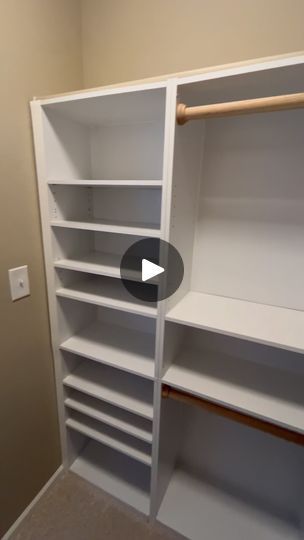 213K views · 13K reactions | Pro tip: these shelves are cheaper at Walmart than at Target! #targetbookshelfhack #closetdiy #closetmakeover #diyproject #babyclosetorganization #bookshelfhack | Shayla - hammsmom | hammsmom_shayla · Original audio Walmart Shelves, Target Bookshelf, Target Shelves, Closet Bookshelves, Small Closet Hacks, Small Closet Makeover, Diy Kast, Bookshelf Closet, Small Master Closet