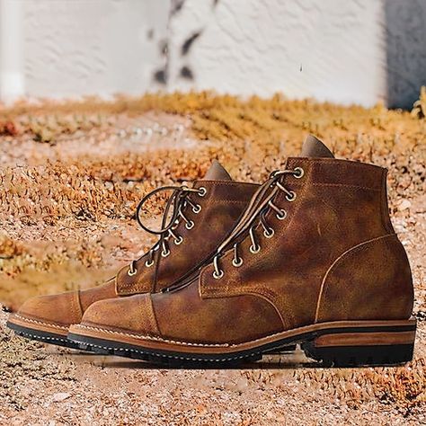 Combat Boots Plus Size, Coffee Winter, Mens Boots Online, Boots Plus Size, Brownish Yellow, Boots Combat, Men’s Boots, Brown Coffee, Classic Casual