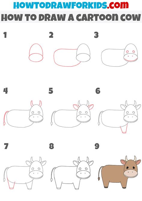 How To Draw A Cow Step By Step Easy, How To Draw A Tractor Step By Step, How To Draw A Highland Cow Step By Step, How To Draw A Cow Easy, Cow Drawing Easy Step By Step, Step By Step Cow Drawing, How To Draw A Cow, How To Draw Cow, Draw Cow