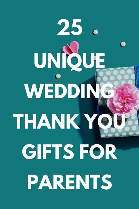 Discover 25 unique wedding thank you gifts for parents today! Thank you gift ideas every parent will love to receive. #ourpf #wedding #thankyou #gifts #parents #inlaws #couples #newlyweds #weddinggifts Personalized Wedding Gifts For Parents, Personalized Wedding Thank You Gifts, Gifts For Parents On Wedding Day Unique, Gifts For Inlaws Wedding, Presents For Parents On Wedding Day, Parent Thank You Gifts, Wedding Thank You Gifts For Helpers, Gift Ideas For Parents On Wedding Day, Thank You Gifts For Wedding Helpers