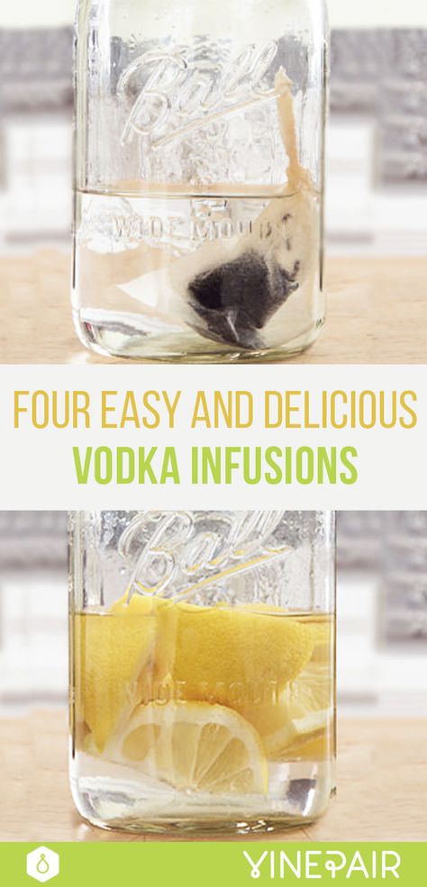 Here's some good news for aspiring home bartenders: Infusing spirits is one of the easiest things to do in a kitchen. These vodka infusions are extremely easy and very refreshing. Infused Vodka Recipes Diy, Infusion Cocktails, Infused Vodka Recipes, Infused Alcohol Recipes, Vodka Infusions, Apple Pie Moonshine Drinks, Infused Alcohol, Liqueur Recipes, Hard Drinks