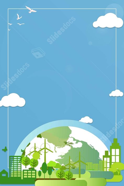 Cartoon Earth Celebrates World Environment Day In Blue Page Border Background Cartoon Earth, Beautiful Borders, Border Background, Environment Day, World Environment Day, Page Borders, Text Logo, Google Docs, Logo Images