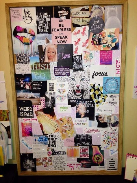 29 Vision Board Ideas (Creative ways to craft a motivating, personal vision board) Creative Vision Boards, Online Vision Board, Vision Board Workshop, Vision Board Diy, Vision Board Collage, Vision Boarding, Vision Board Printables, Vision Board Examples, Vision Board Ideas