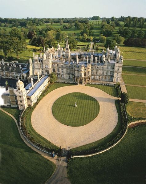 England Castles United Kingdom, Burghley House England, English Manor Houses Country Estate, English Country Mansion, Thornbury Castle, Elizabethan House, English Estates, English Mansion, Stamford Lincolnshire