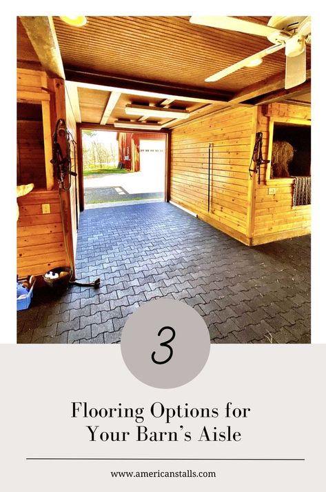 Barn Flooring Ideas, Horse Stall Floor, Horse Stall Ideas, Barn Organization Ideas, Stall Flooring, Barn Remodel, Diy Horse Barn, Small Barns, Horse Barn Plans