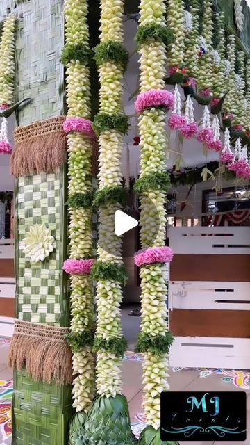 MJ Events on Instagram: "Chapra decor,  #mjeventmanagement#southindian#traditional#trending#chapra#housewarming#flowers#coconutleaves, call on 9342034852" Chapra Decorations, Living Room Wall Decoration, Cute Room, Room Wall Decoration, Room Makeovers, Free Tips, Room Wall Decor, Wall Decor Living Room, Living Room Wall