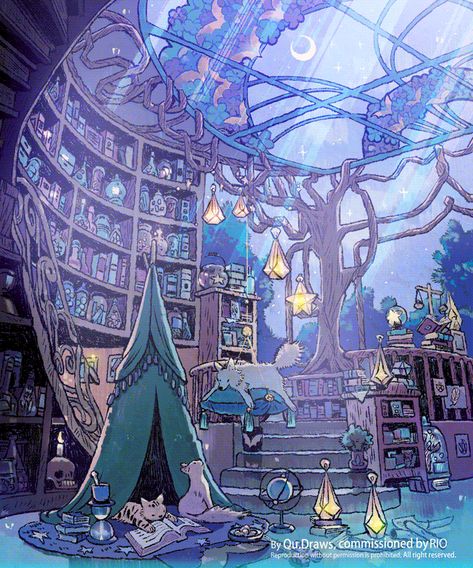 Witch Room, Fantasy Rooms, Isometric Art, Fantasy House, Witch Art, Fantasy Art Landscapes, Dessin Adorable, Fantasy Concept Art, 판타지 아트