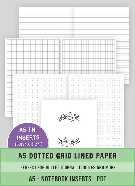 Free A5 Size Dot Grid Graph Lined Paper Printable for Bullet Journaling Free Printable Dot Grid Paper, Paper Templates Free Printable, Lined Paper Printable Free, Free Printable Lined Paper, Printable Dot Grid Paper, Grid Paper Printable, Free Paper Printables, Printable Graph Paper, Printable Lined Paper