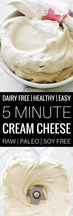 Paleo Cream Cheese, Appetizers Crockpot, Paleo Cheese, Cream Cheese Recipe, Dairy Free Cream Cheese, Crockpot Ideas, Patisserie Sans Gluten, Dairy Free Cheese, Paleo Vegan