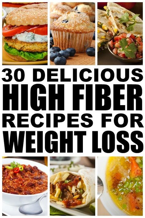 30 high fiber meals for weight loss High Fiber Recipes, Fiber Meals, Fiber Recipes, Mindless Eating, Best Fat Burning Foods, Fiber Diet, Low Carb Diets, High Fiber Diet, Fiber Rich Foods