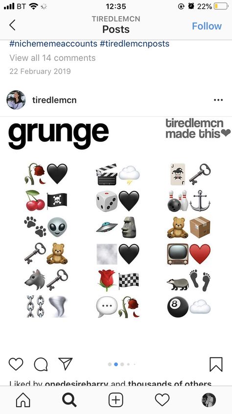 Grunge Emojis Combos, Dark Emoji Combos, Grunge Bios For Instagram, Grunge Emojis, Grunge Emoji, Dark Emoji, Funny Emoji Combinations, Cute Emoji Combinations, Emoji Combos