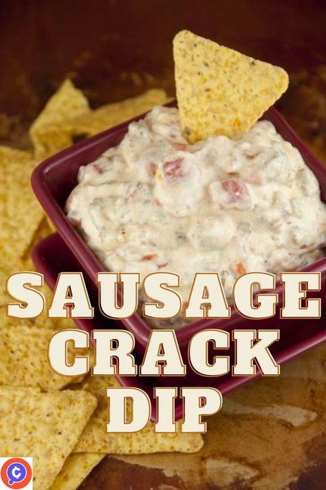 Generally speaking, the word "crack" is pretty played out in the recipe realm. This sausage crack dip recipe actually deserves its name, because this stuff is incredibly addictive. With a simple composition of cream cheese, Rotel tomatoes, and zesty sausage, sausage crack dip is about as easy as slow cooker dip recipes come. Quest Dip With Sausage, Sausage Rotel Cream Cheese Dip Crock Pot, Crockpot Sausage Dip Cream Cheese, Cheesy Sausage Dip Crock Pot, Cream Cheese And Sausage Dip, Sausage Dip With Cream Cheese And Rotel, Rotel Dip With Sausage And Cream Cheese, Crock Pot Sausage Dip, Sausage Cream Cheese Rotel Dip