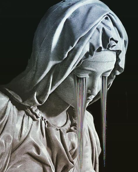 천사와 악마, Cd Cover Design, Roman Statue, Greek Statues, Empire Romain, Stone Statues, Marble Statues, Glitch Art, Design Aesthetic