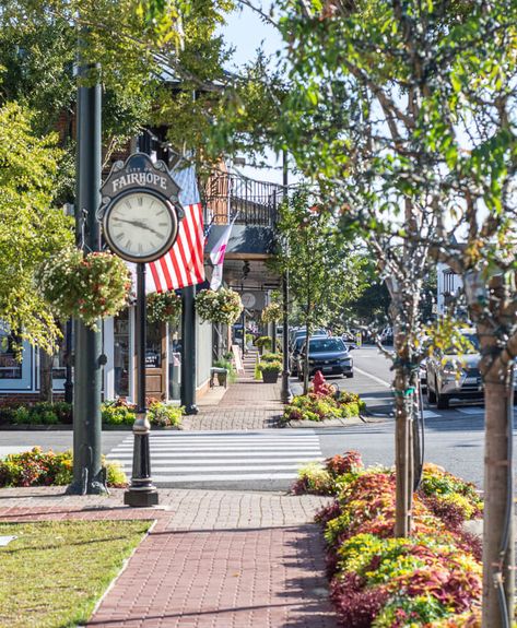 3 Small Towns in Alabama to Explore ASAP | StyleBlueprint Usonian House, Fairhope Alabama, Southern Travel, Alabama Travel, Small Town America, Rustic Restaurant, Small Town Life, Small Town Romance, Mobile Alabama