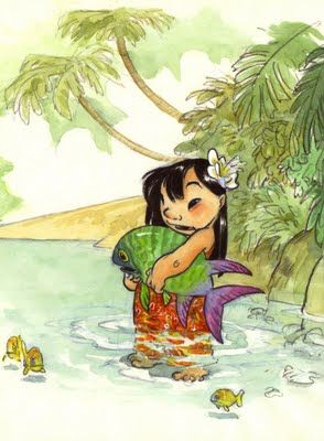 Chris Sanders Croquis Disney, Chris Sanders, Concept Art Landscape, Animation Disney, Disney Sketches, Disney Concept Art, Walt Disney Animation, Lilo E Stitch, Art Disney