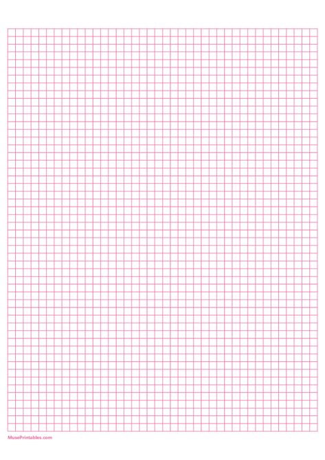 Printable 1/2 cm Pink Graph Paper for A4 Paper. Free download at https://museprintables.com/download/paper/1-2-cm-pink-graph-paper-a4/ Pink Graph Paper, Grid Paper Printable, Graph Paper Template, Hat Template, Icons Pink, Butterfly Template, Dollhouse Printables, Pinterest Diy Crafts, Pinterest Diy