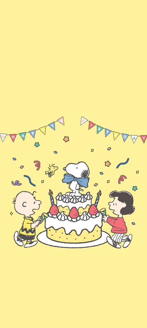 Snoopy Wallpaper Happy Birthday, Snoopy And Friends Wallpaper, Snoopy September Wallpaper, Snoopy Birthday Wallpaper, Peanuts Spring Wallpaper, Charlie Brown Valentines Day Wallpaper, Birthday Snoopy Wallpaper, Charlie Brown Background, Peanuts Gang Wallpaper