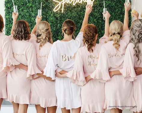 Bridesmaid Robes Bridesmaid Gifts Bridesmaid Proposal - Etsy Personalized Bridesmaid Robes, Bridesmaids Robes Pictures, Bridesmaid Robes Personalized, Bridesmaids Robe, Silk Bridesmaid Robes, Bridesmaid Robe Personalized, Satin Bridesmaids Robes, Bridesmaids Robes, Custom Robes