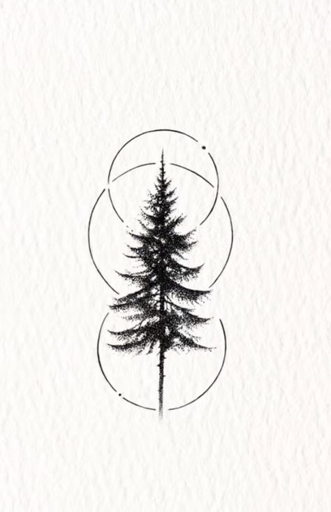 Edgy Nature Tattoos, Tofino Tattoo Ideas, Pacific Northwest Photography, Simple Evergreen Tree Tattoo, California Redwood Tattoo, Forest Aesthetic Tattoo, Tattoo Areas For Women, North Woods Tattoo, Lodgepole Pine Tattoo