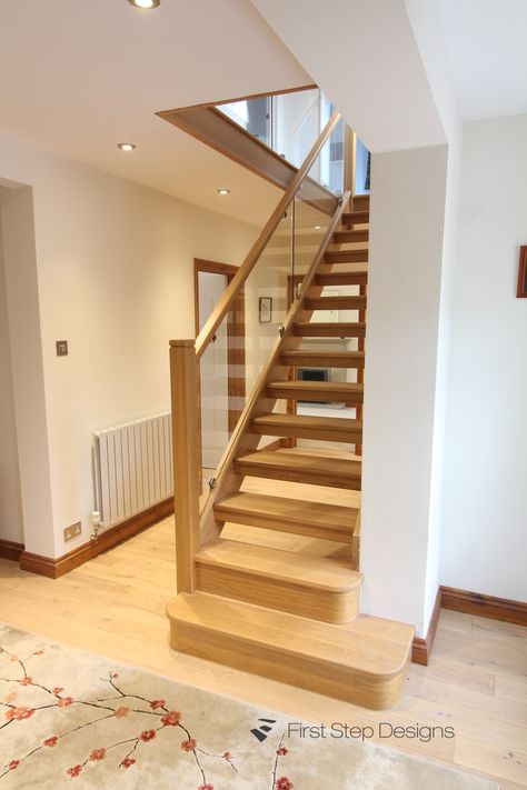 Open Staircases, Closed Staircase, Small Space Staircase, Bespoke Staircases, New Staircase, Open Staircase, Glass Staircase, Glass Balustrade, Attic Remodel