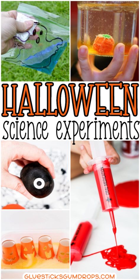 Halloween is a time of year to be spooky, but we want your kids to have some fun too! Here are 25 easy Halloween science experiments that will keep them entertained while they learn. These activities range from simple kitchen chemistry projects like making slime, to more sophisticated ones such as building catapults and thaumatropes. This list has everything you need to make this holiday season one filled with learning and laughter. Halloween Science Projects, Halloween Science Experiments For Kids, Halloween Experiments, Halloween Science Activities, Halloween Stem Activities, Spooky Science, Chemistry For Kids, Stem Activities For Kids, Halloween Stem