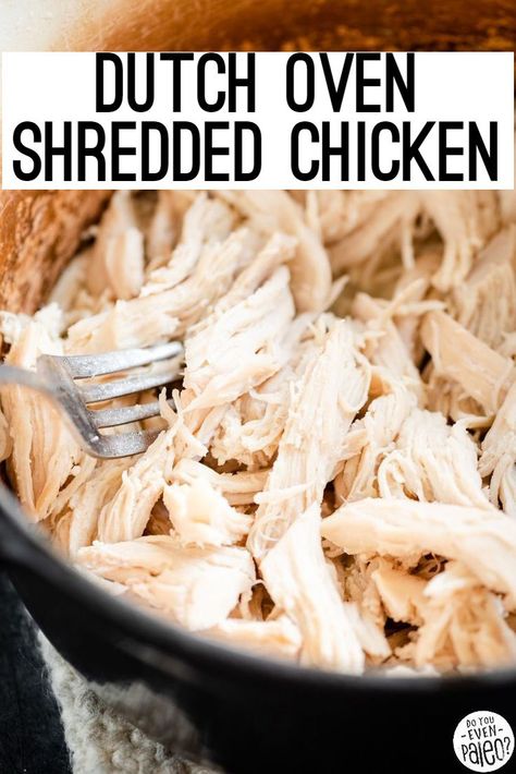 Oven Shredded Chicken, Slow Cooked Chicken Breast, Dutch Oven Chicken Breast, Slow Roast Chicken, Chicken Enchilada Soup Crock Pot, Chicken Breast Oven Recipes, Oven Bbq Chicken, Chicken Breast Oven, Dutch Oven Chicken