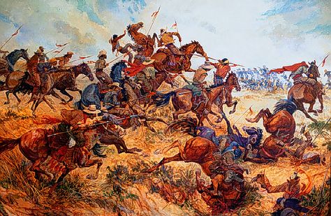 Battle of San Pasqual by Colonel Charles Woodhouse. Courtesy of USMC Command Museum Alta California, Leimert Park, Texas Revolution, California Missions, Mexican Border, Military Drawings, American Frontier, Mexican American, American Southwest