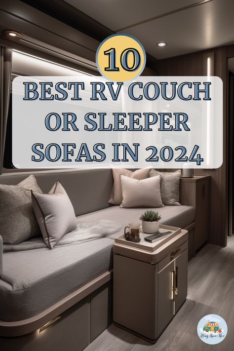 Transform your RV into a cozy oasis with the top 10 RV couch or sleeper sofas of 2022! Whether you're a seasoned traveler or just starting your RV journey, comfort is key. Discover the perfect blend of style and functionality for your home on wheels. Which one will make your next adventure unforgettable? Click to find your RV's next upgrade and share your favorite in the comments! 🚐💤 #rvingknowhow #RVliving #RVfurniture #RVdecor #travelcomfort Hide A Bed Couch, Rv Couch, Rv Sofa Bed, Sofa Sleepers, Camper Furniture, Rv Living Room, Modern Convertible Sofa, Inflatable Sofa Bed, Rv Sofas