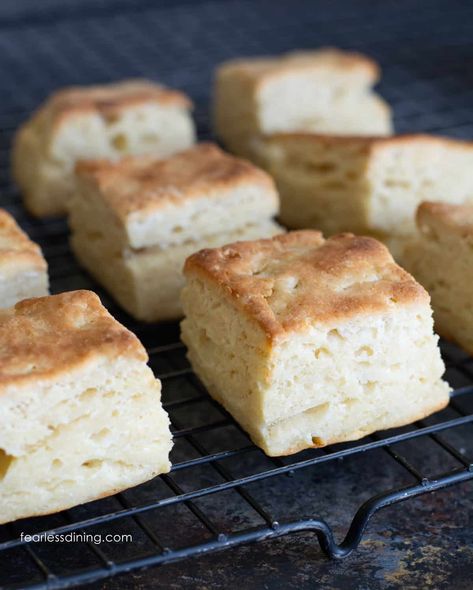 Imagine taking a bite of one of these homemade gluten-free sourdough discard biscuits. If you haven't used sourdough discard to make biscuits yet, you need to try this easy recipe! These biscuits are perfect served with any soup or meal. They are easy to make with a gluten free sourdough starter or discard. Gluten Free Starter Discard Recipes, Gf Sourdough Discard Recipes, Gluten Free Sourdough Discard Recipes, Gluten Free Sourdough Discard, Sourdough Discard Biscuits, Discard Biscuits, Gluten Free Sourdough Starter, Gluten Free Bread Machine, Sourdough Biscuits