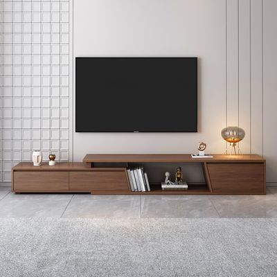 Tv Wanddekor, Tv On The Wall, Walnut Tv Stand, Rectangular Living Rooms, Tv Console Table, Latest Living Room Designs, Muebles Living, Living Room Size, Tv Wall Decor