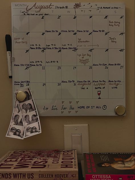 Bedroom Calendar Ideas, Folklore Aesthetic Bedroom, Taylor Swift Clean Aesthetic, Busy Calendar Aesthetic, Calendar Inspo Aesthetic, August By Taylor Swift Aesthetic, August Calendar 2024 Aesthetic, Wall Calendar Aesthetic, August Month Aesthetic