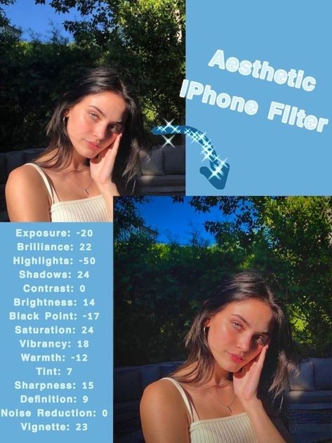 Aesthetic Iphone Filter, Filter For Pictures, Ios Filter, Photo Editing Iphone, Filter Photo Editing, Foto Editing, Photo Adjustments, Ios Photos, Vintage Photo Editing