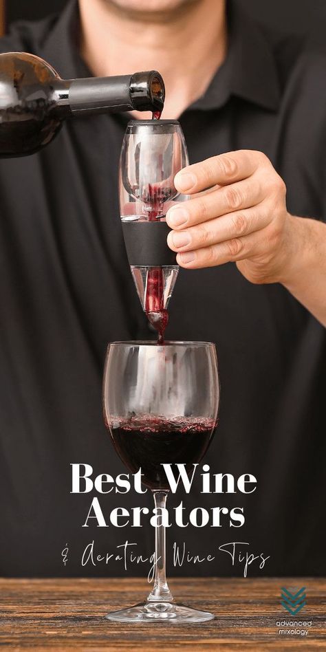 Using a wine aerator can make a massive difference in the taste and aroma of your favorite drink. Here are the best wine aerators on the market today. Wine Lover Quotes, Wine Aerator Pourer, Wine Tips, Wine Aerators, Wine Aerator, Wine Guide, Wine Tools, Wine Food Pairing, Best Wine