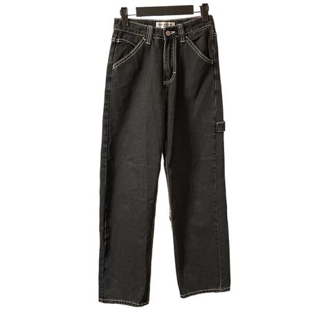 Ew Without Tags. Gorgeous High Waisted Relaxed Fit Black Denim Carpenter Style Jeans. These Do Not Have Stretch. These Are A Size Small But Measurements Are Below: Waist 13” Flat Across Inseam 29” Style Jeans, Carpenter Jeans, Colored Jeans, Jeans Style, Black Denim, Women Jeans, Relaxed Fit, High Waisted, Tags