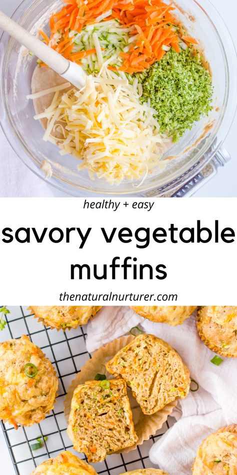 Savoury Vegetable Muffins, Healthy Savoury Muffins, Healthy Breakfast Recipes Indian, Muffins Savory, Healthy Muffins For Kids, Vegetable Muffins, Vegetable Recipes For Kids, Savory Muffins Recipes, Veggie Muffins