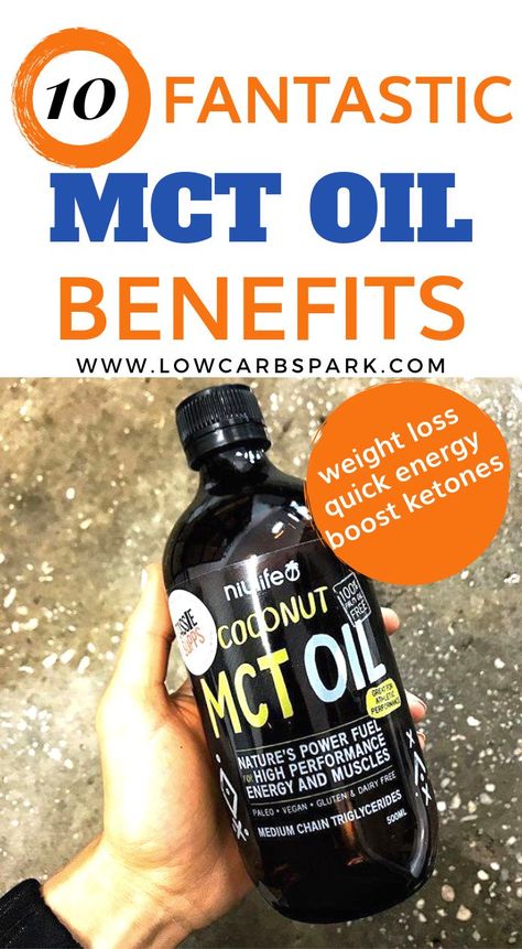 Mtc Oil Benefits, Mtc Oil, Mct Oil Benefits, Carb Dishes, Herbal Oils, Better Lifestyle, Healthy Facts, Quick Energy, Keto Supplements