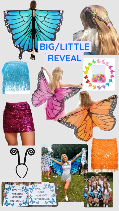 BIG/LITTLE REVEAL IDEA!! My little gives me butterflies!! #biglittleinspo #biglittlereveal #sororityrecruitment #sorority #biglittle #butterflyinspo #butterflytheme Gives Me Butterflies, Tri Delt, Big Little Shirts, Big Lil, Sorority Canvas, Sorority Big Little, Big Little Gifts, Big Little Reveal, Sorority Girl