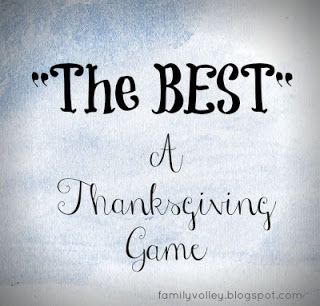 Fun Thanksgiving Games, Idea Room, Family Party Games, Family Fun Games, Holiday Games, Thanksgiving Traditions, Johnson Family, Thanksgiving Family, Thanksgiving Games