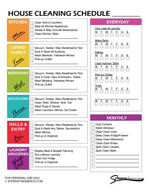 Do you need a daily, weekly & monthly house or apartment cleaning schedule with a checklist to help keep your home super organized? Then, look no further! This household cleaning schedule is perfect for home & apartments of all sizes! It comes in both letter & A5 bullet journal sizes and is in PDF template format. This is a FREE Printable INSTANT DOWNLOAD! #cleaningschedule #householdcleaningschedule #cleaningchecklist #weeklycleaningschedule #housecleaningschedule Housecleaning Schedule, Free Cleaning Schedule, Household Cleaning Checklist, Home Cleaning Schedule Printable, House Cleaning Checklist Printable, Free Printable Cleaning Schedule, Weekly House Cleaning, House Cleaning Schedule, Monthly Cleaning Checklist