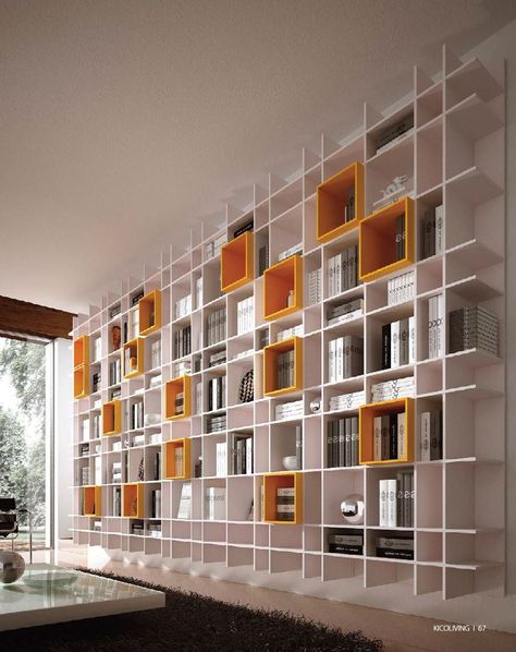 Library Furniture Design, Design Interior Modern, Kirkland Home Decor, Contemporary Living Room Furniture, Interior Design Per La Casa, Bookcase Design, Library Furniture, Shelves Wall, Shelving Design