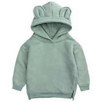 Girls Hoodies Kids, Baby Clothes Boy, Cartoon Tops, Solid Hoodie, Winter Outfits Warm, Hooded Jumper, Pullover Mode, Baby Hoodie, Long Winter Coats