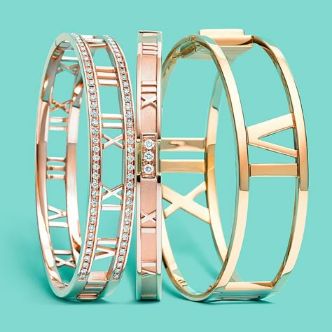 Tiffany Atlas Bracelet, Tiffany's Jewelry, Jewellery Tiffany, Tiffany Atlas, Designer Bangles, The Bling Ring, Mk Handbags, Tiffany Jewelry, Cheap Handbags