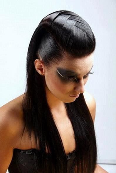 Futuristic Hairstyles, Fantasy Hairstyles, Angelo Seminara, Futuristic Hair, Long Hair Designs, High Fashion Hair, Awesome Makeup, Runway Hair, Art Hair