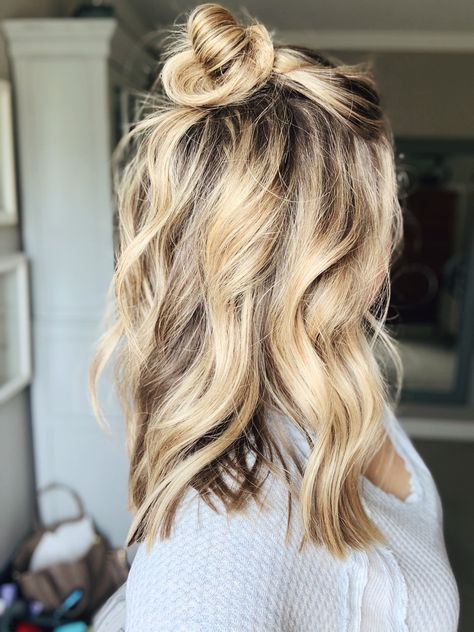 links + loves – The Small Things Blog Half Top Knot, The Small Things Blog, Small Things Blog, Half Top, Top Knot Hairstyles, Bridesmaid Hair Half Up, The Small Things, Hair Color And Cut, I See It