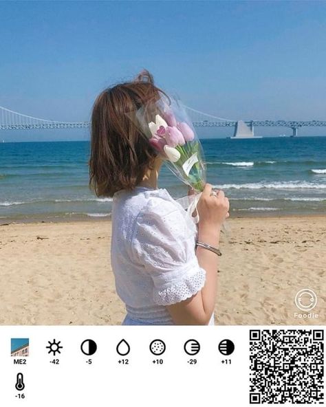 Foodie Editing, Qr Foodie, Snow App Filters, Foodie Filter Code, Foodie Filter, Beaches Film, Foodie Photography, Vintage Photo Editing, Photography Editing Apps