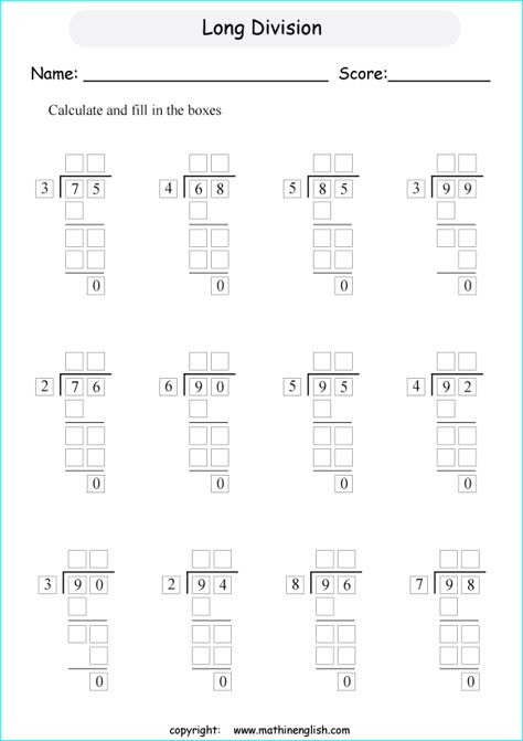 Solve the 2 digit long division problem and use your basic division skills. Great grade 3 or 4 tail division worksheet for math students who are introduced to long division. 2 Digit By 1 Digit Division, Grade 6 Division Worksheets, Division 2 Digit By 1 Digit, Grade 6 Math Worksheets Division, Grade3 Math Worksheets, Two Digit Division, Division For Grade 2, 2 Digit Division Worksheets, Division Worksheets For Grade 2