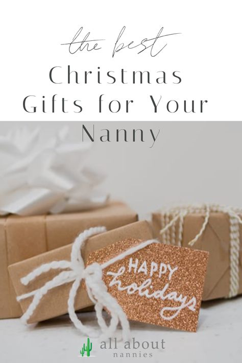 Need some help trying to figure out what to purchase your nanny, the one that watches and cares for your precious children? Don't worry we have put together a Christmas gift idea guide to help you find the perfect gift for your nanny. Let her know she's appreciated this time of the year with one of the amazing gifts featured in this guide.   #nannygifts #christmasgifts #giftsfornanny #nannychristmasgifts #allaboutnannies #nannyplacementagency #arizonanannyagency #arizonanannies #aznanny Christmas Gift For Nanny, Nanny Gift Ideas, Gifts For Nanny Christmas, Nanny Gifts Christmas, Nanny Christmas Gift Ideas, Nanny Gifts Goodbye, Christmas Gift For Babysitter, Babysitter Christmas Gifts, Nanny Christmas Gifts