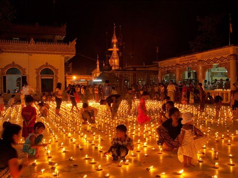 Shwedagon Pagoda, Walker Evans, Gordon Parks, Ultra Music Festival, Festivals Around The World, National Geographic Magazine, Night Scenery, Festival Of Lights, Yangon