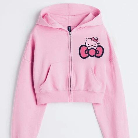 Hello Kitty Sweater Available In Small , Medium And Large . Zipper Sweater . Nike Hello Kitty Sweater, Cute Hello Kitty Clothes, Cutecore Sweater, Pink Things To Buy, Trendy Things To Buy, Hello Kitty Ropa, Hello Kitty Things To Buy, Sanrio Sweater, Hello Kitty Accesorios